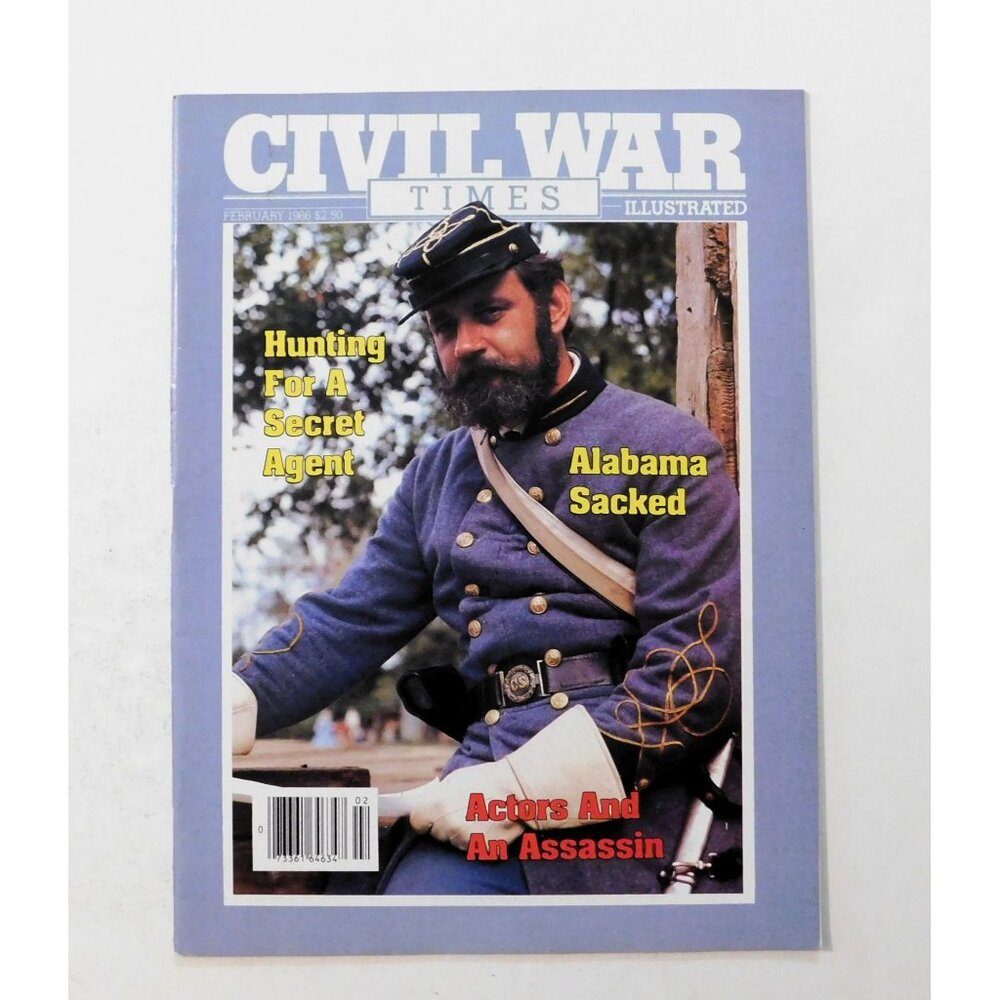 Civil War Times Illustrated Magazine February 1986 Vanity Fair Edwin Booth Print